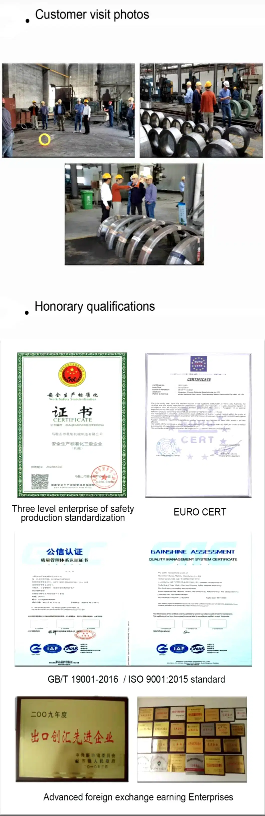 Stainless Steel and Heat Resistant Steel for Petroleum Metallurgy and Electric Machinery